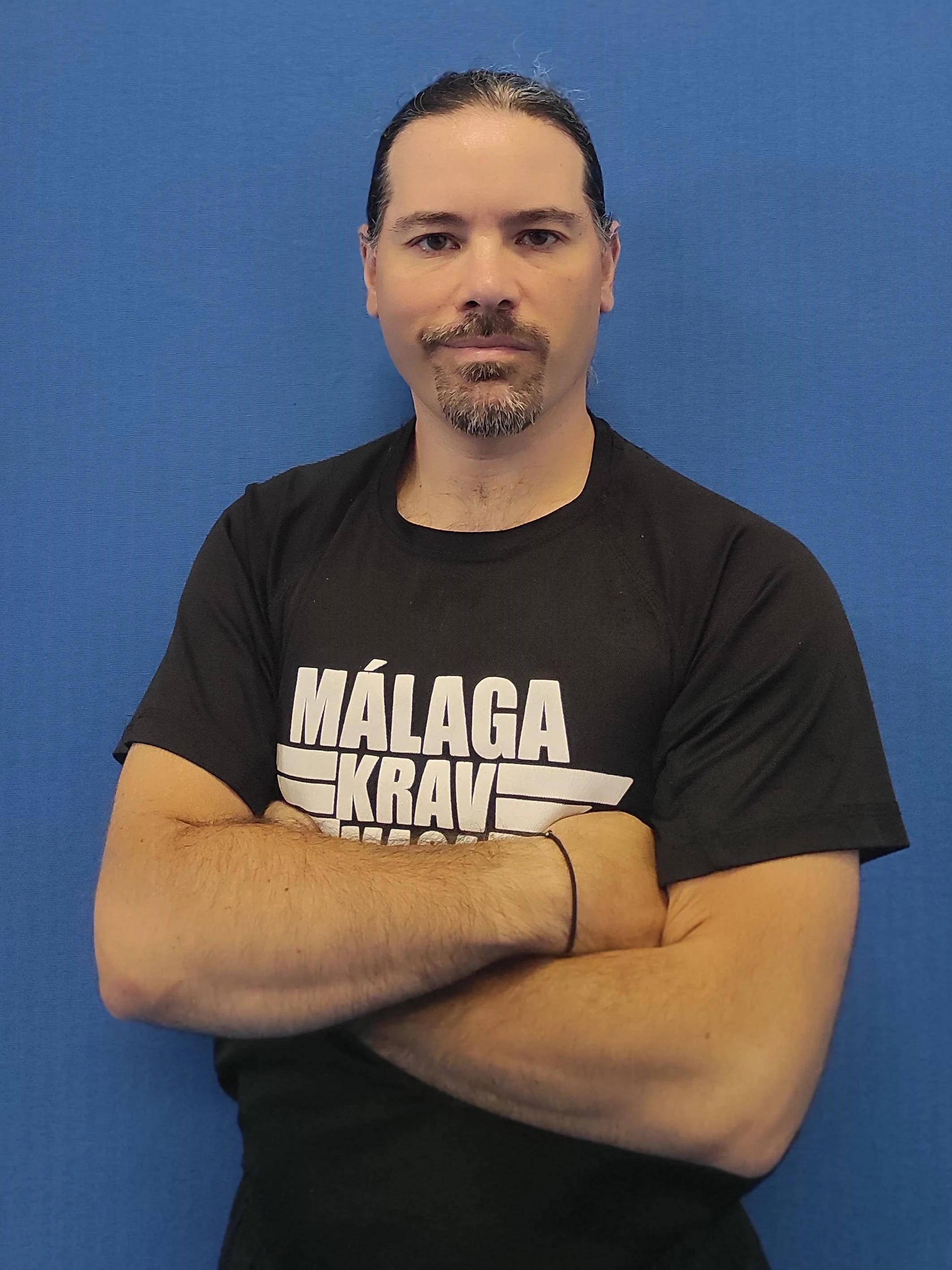 Fotografía del instructor de Málaga Krav Maga, Alejandro Santos